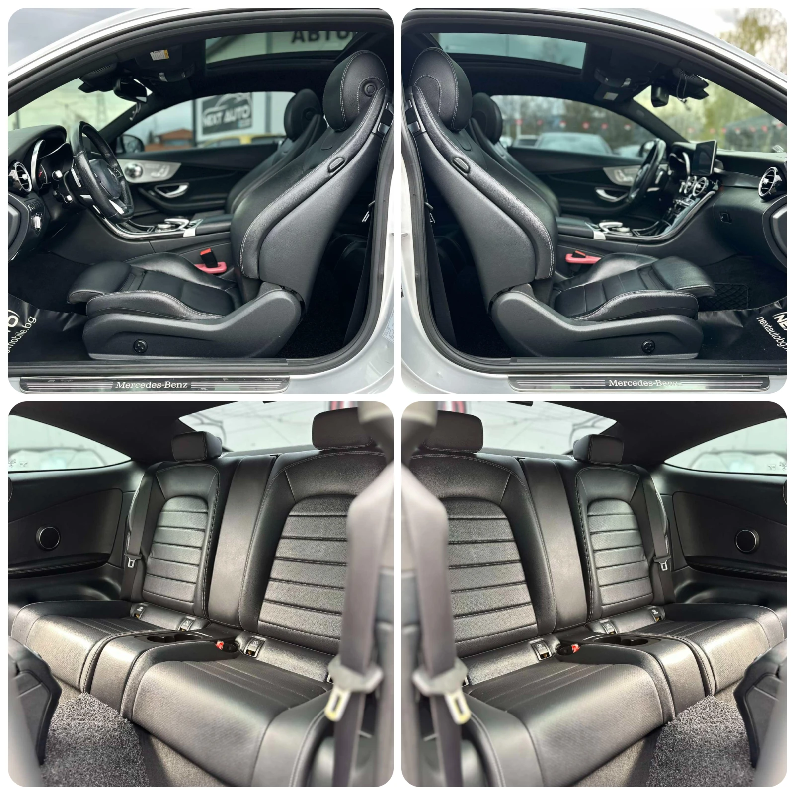 Mercedes-Benz C 220 AMG LINE PANO BURMESTER HUD BLIND SPOT EU6B | Mobile.bg � ����������� 10