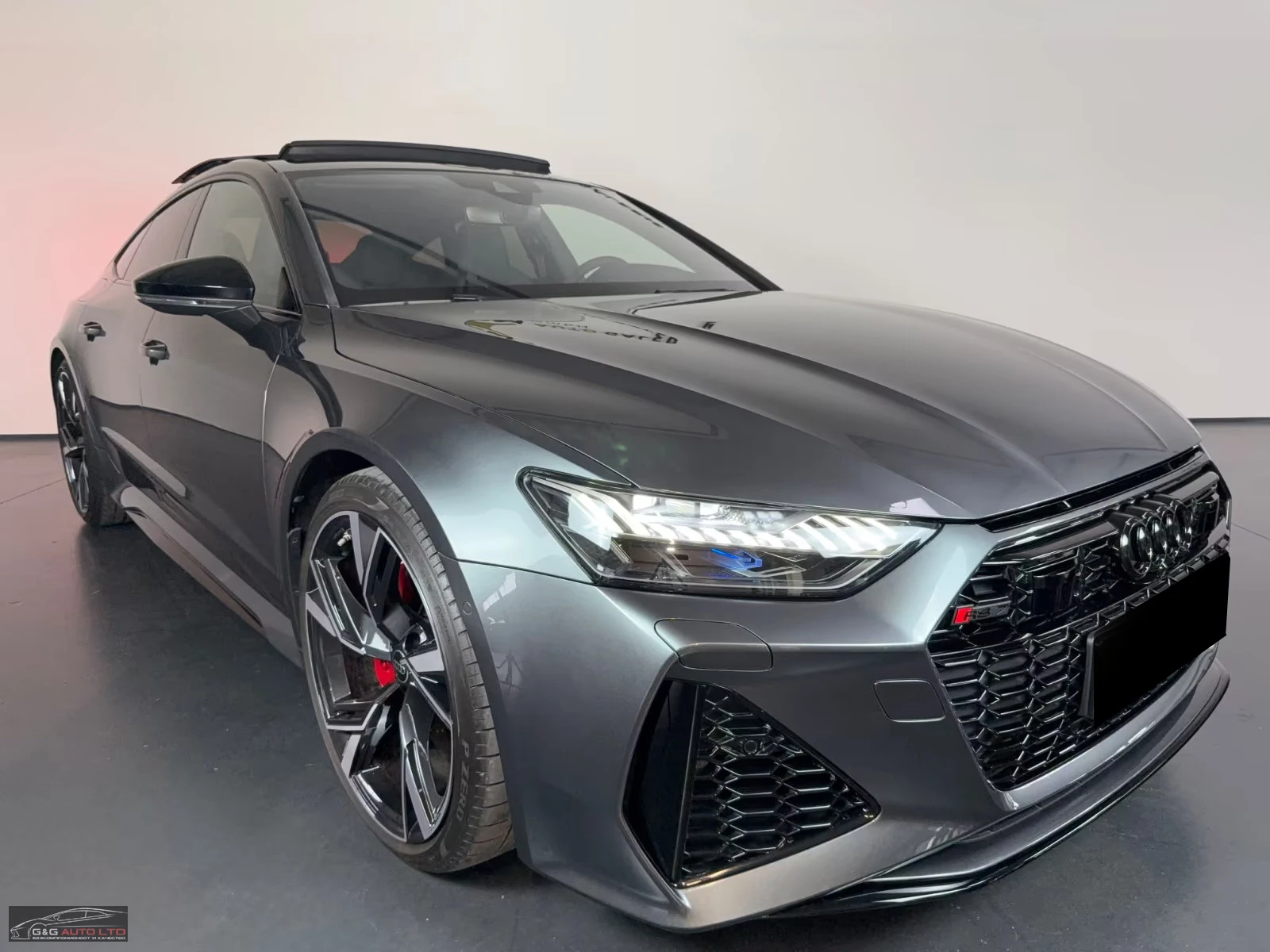 Audi Rs7 SPORTBACK/600HP/PANO/360/HUD/B&O/VENT/797z, снимка 5 - Автомобили и джипове - 55706829