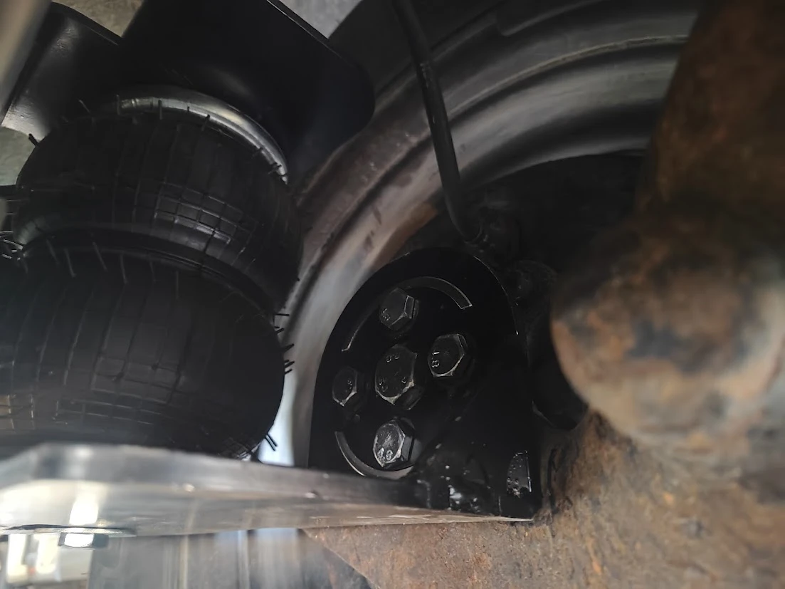 0884333269 Mercedes-Benz Sprinter заден мост 90 мм шаси 70 мм с въздушни възглавници с монтаж 560 ев, снимка 4 - Части - 54926878