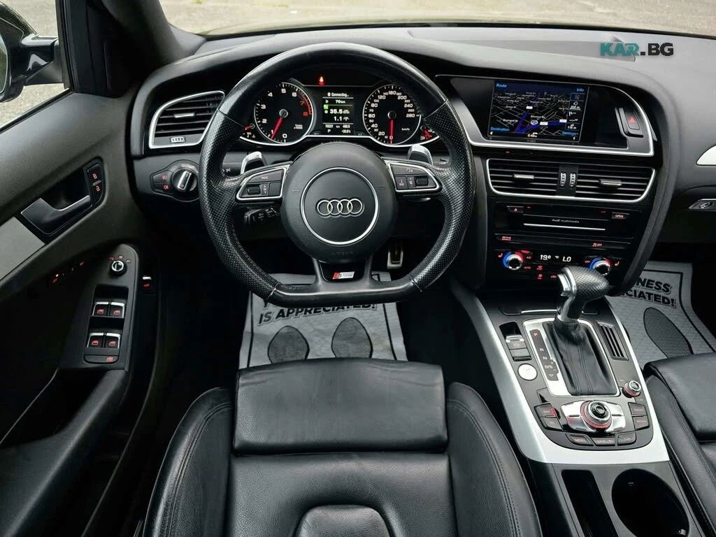 Audi A4 2.0T * Progressiv * АвтоКредит * (ЦЕНА ДО БГ), снимка 13 - Автомобили и джипове - 56239233