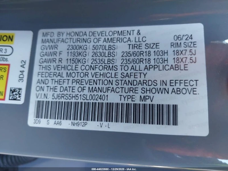 Honda Cr-v 2.0l Hybrid Sport, снимка 9 - Автомобили и джипове - 53572873