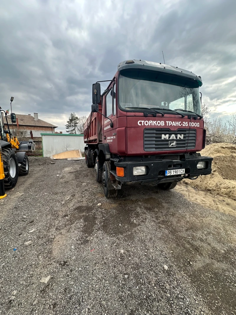 Man 422 тристранен 8х6 цена до Коледа , снимка 7 - Камиони - 52585612