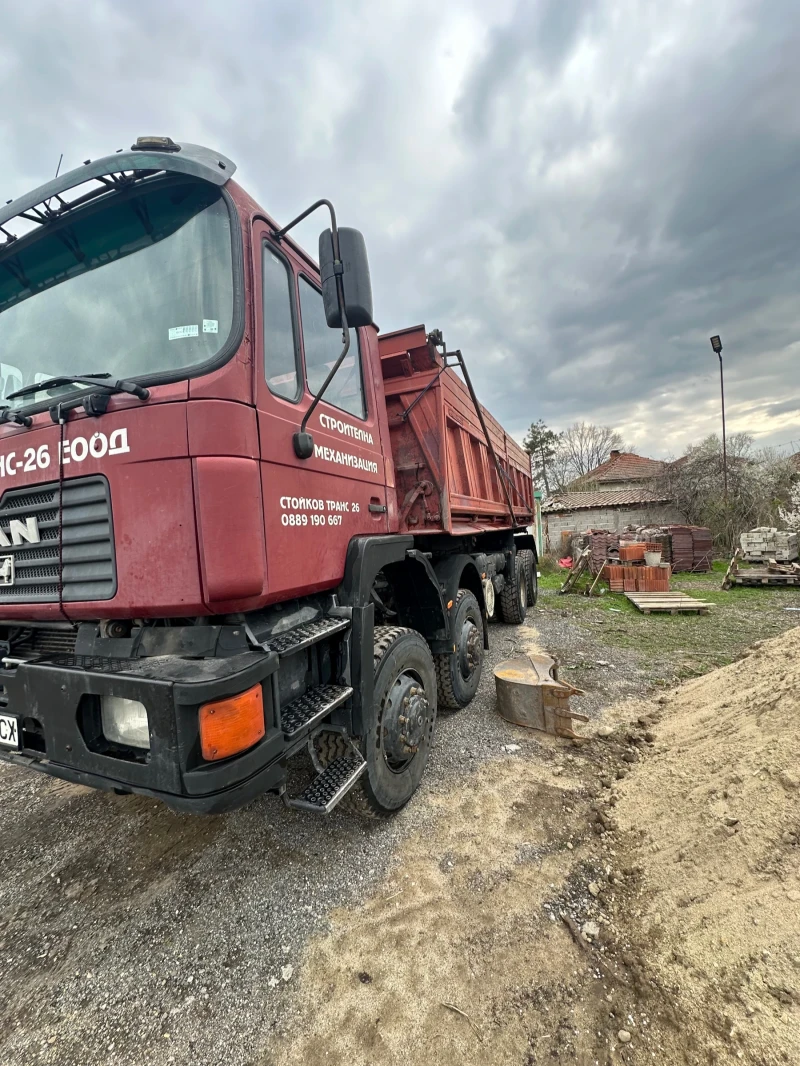 Man 422 тристранен 8х6 цена до Коледа , снимка 5 - Камиони - 52585612