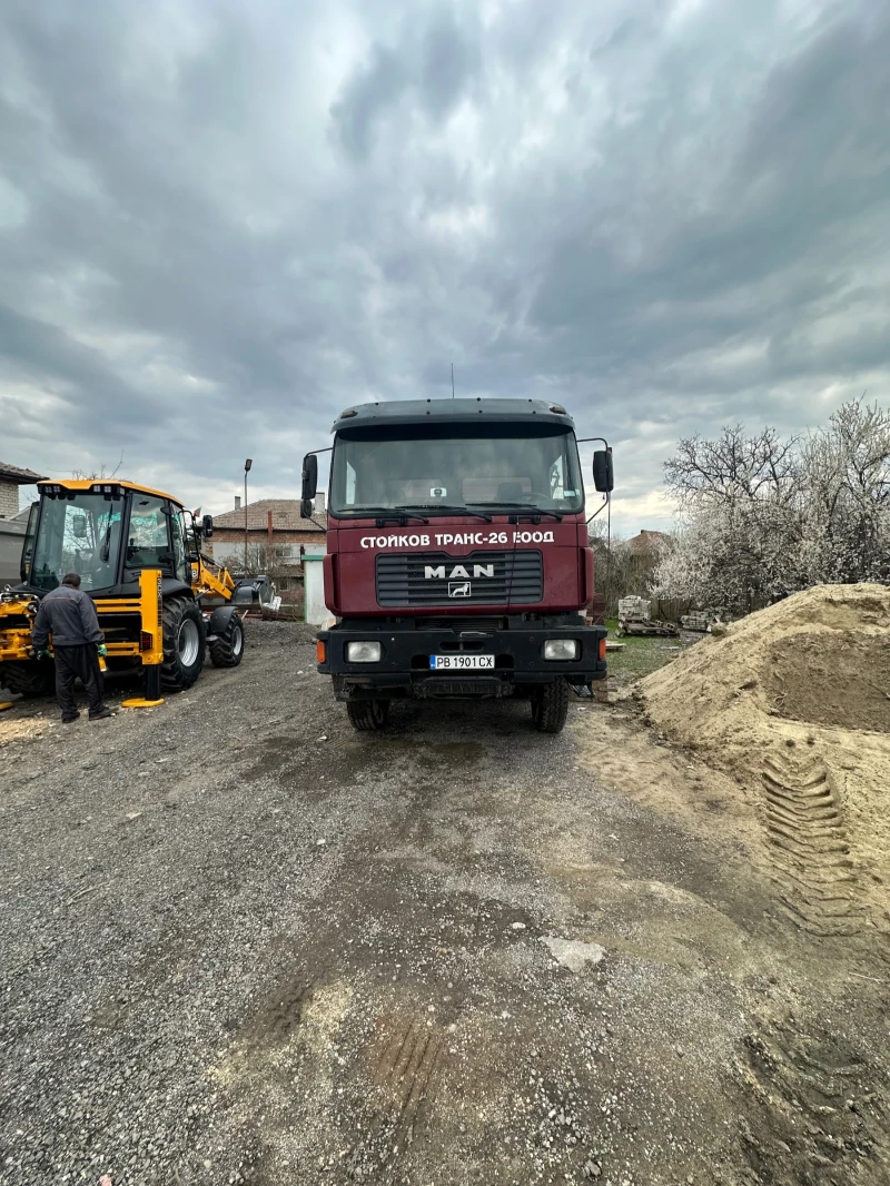 Man 422 тристранен 8х6 цена до Коледа , снимка 4 - Камиони - 52585612