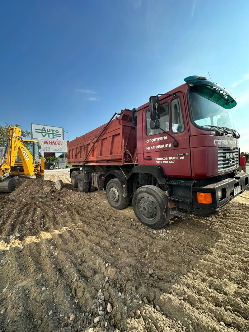 Man 422 тристранен 8х6 цена до Коледа , снимка 10 - Камиони - 52585612