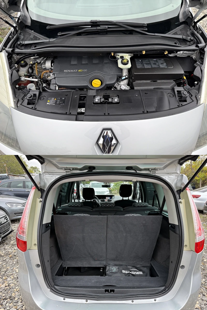 Renault Grand scenic 1.9DCI 6+ 1M НАВИГАЦИЯ, снимка 16 - Автомобили и джипове - 51989236