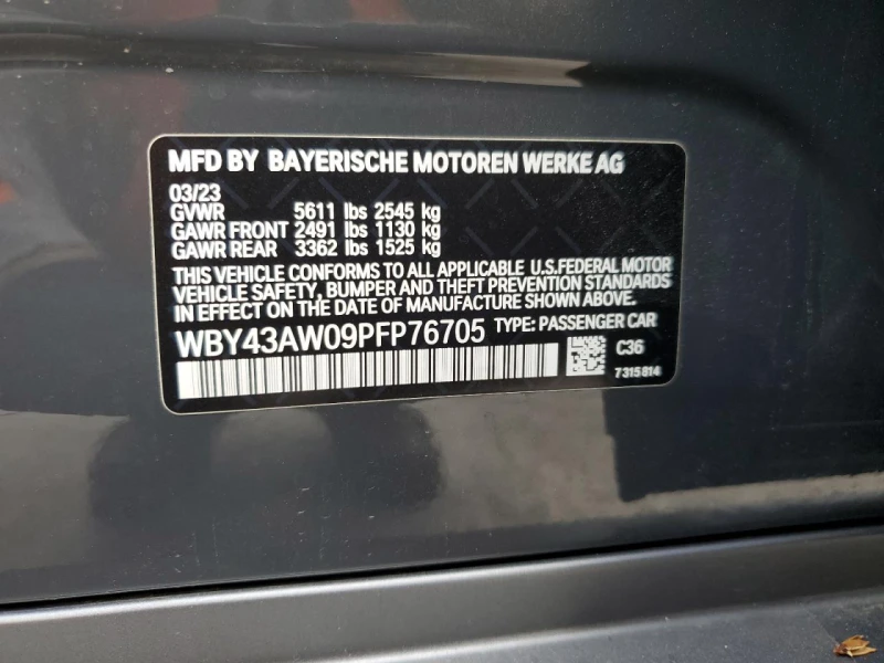 BMW i4 Edrive 35, снимка 12 - Автомобили и джипове - 53411858