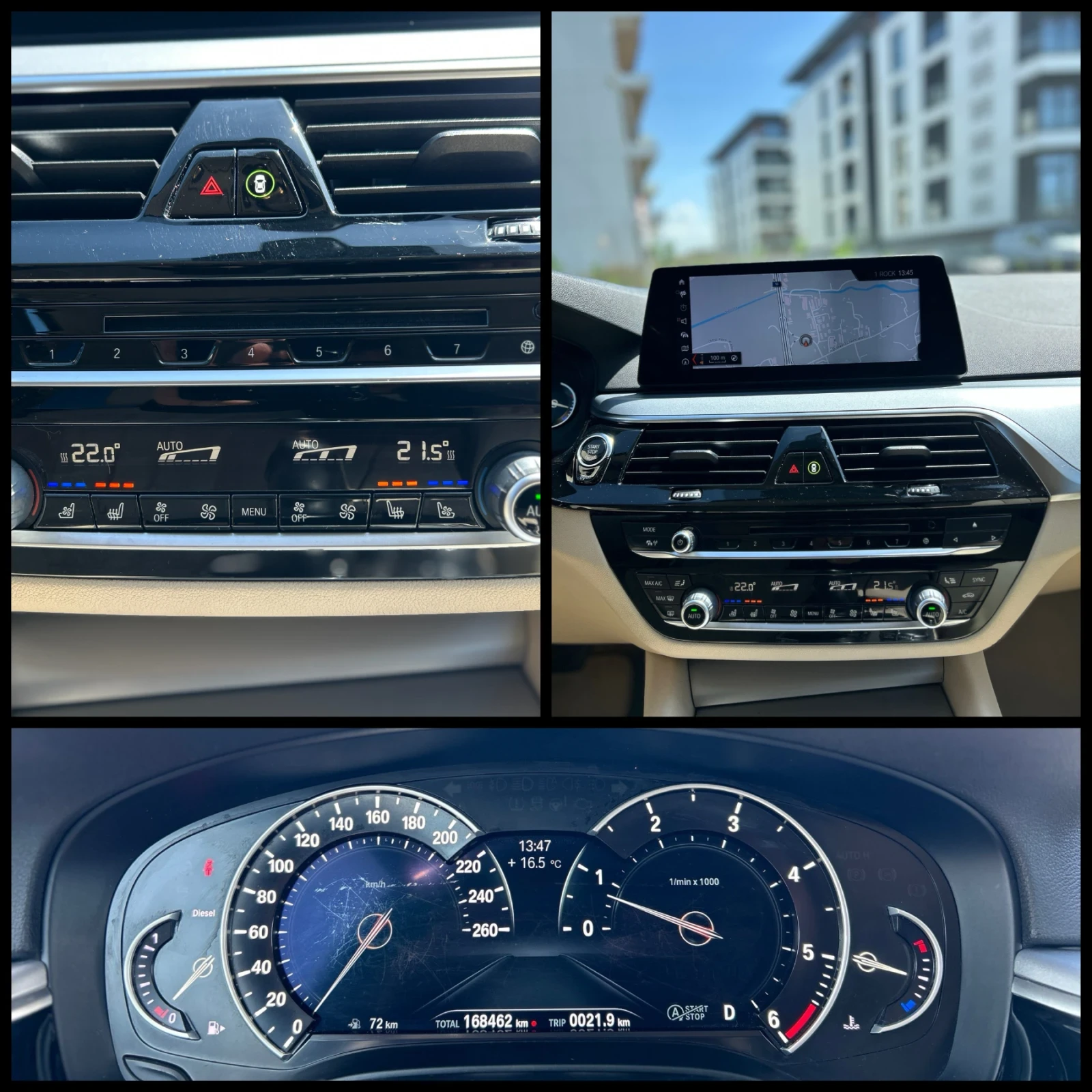 BMW 530 Mpack* Laser, снимка 15 - Автомобили и джипове - 54265216