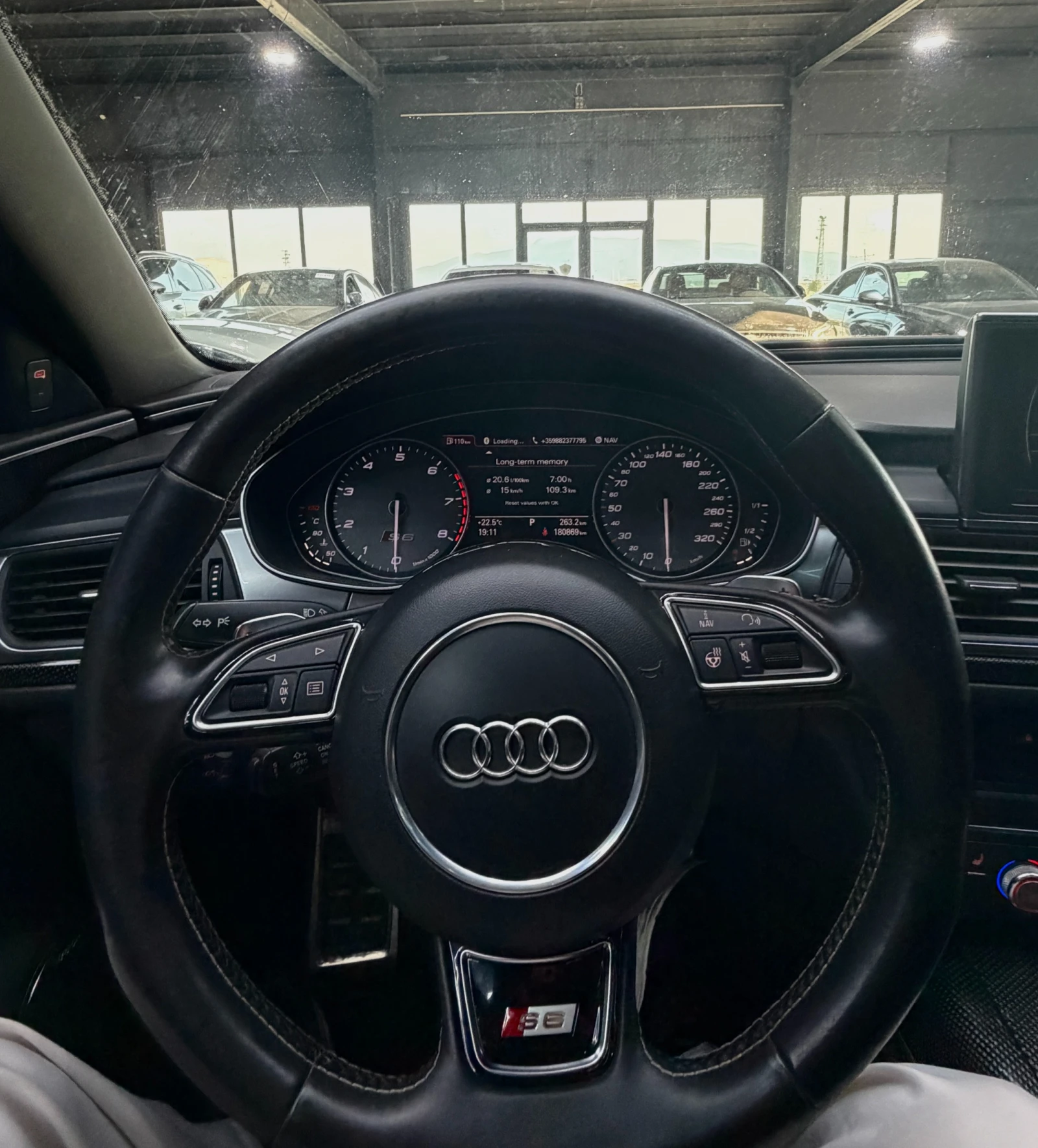 Audi S6 QUATTRO * S SPORT SEATS * ������� � �� * ������ *  | Mobile.bg � ����������� 9