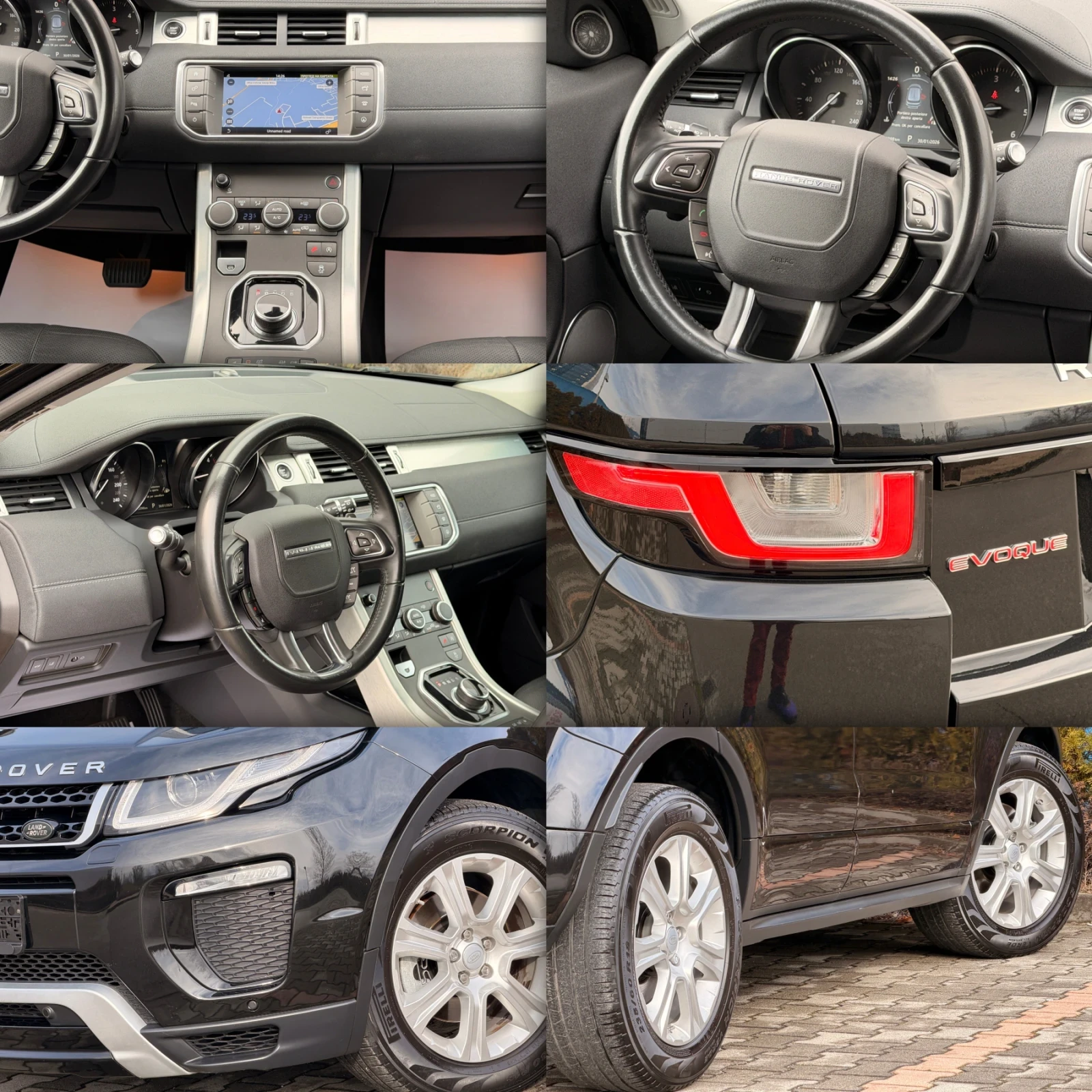 Land Rover Range Rover Evoque Facelift-2.0d-AWD-4X4-����-LED-������-130�.��-���� | Mobile.bg � ����������� 16