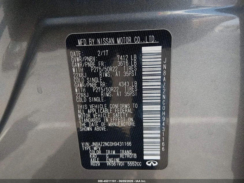 Infiniti QX80 5.6L V-8 DI, DOHC, VVT, 400HP 4X4 Drive | Mobile.bg � ����������� 9