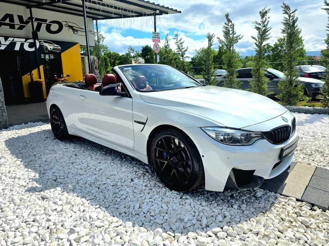 BMW M4 КАБРИО TOP FULL ЧЕРВЕНА КОЖА ЛИЗИНГ 100% - изображение 2