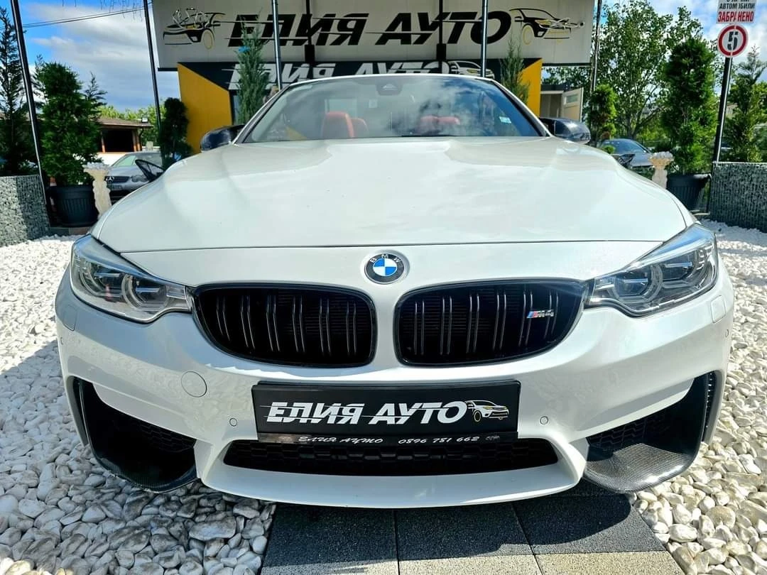 BMW M4 КАБРИО TOP FULL ЧЕРВЕНА КОЖА ЛИЗИНГ 100% - изображение 3