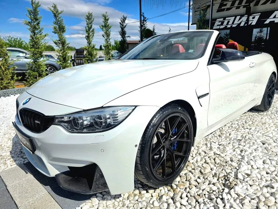 BMW M4 КАБРИО TOP FULL ЧЕРВЕНА КОЖА ЛИЗИНГ 100% - изображение 4