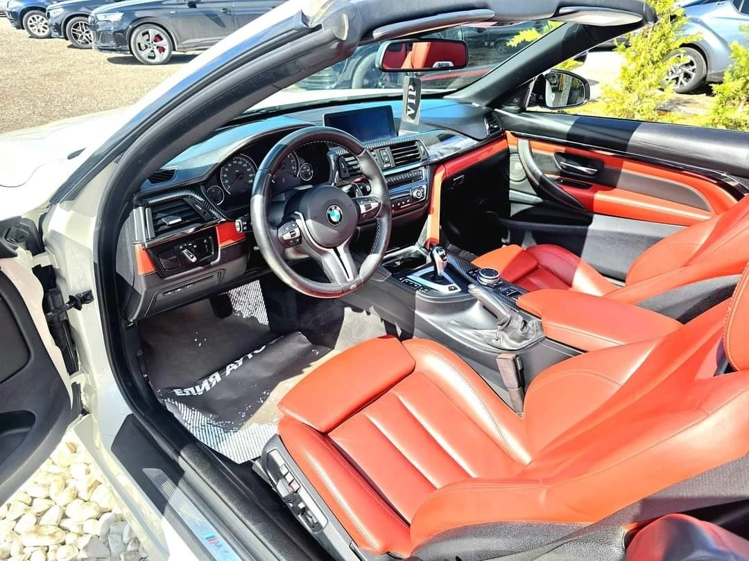 BMW M4 ÊÀÁÐÈÎ TOP FULL ×ÅÐÂÅÍÀ ÊÎÆÀ ËÈÇÈÍà 100% | Mobile.bg — èçîáðàæåíèå 14