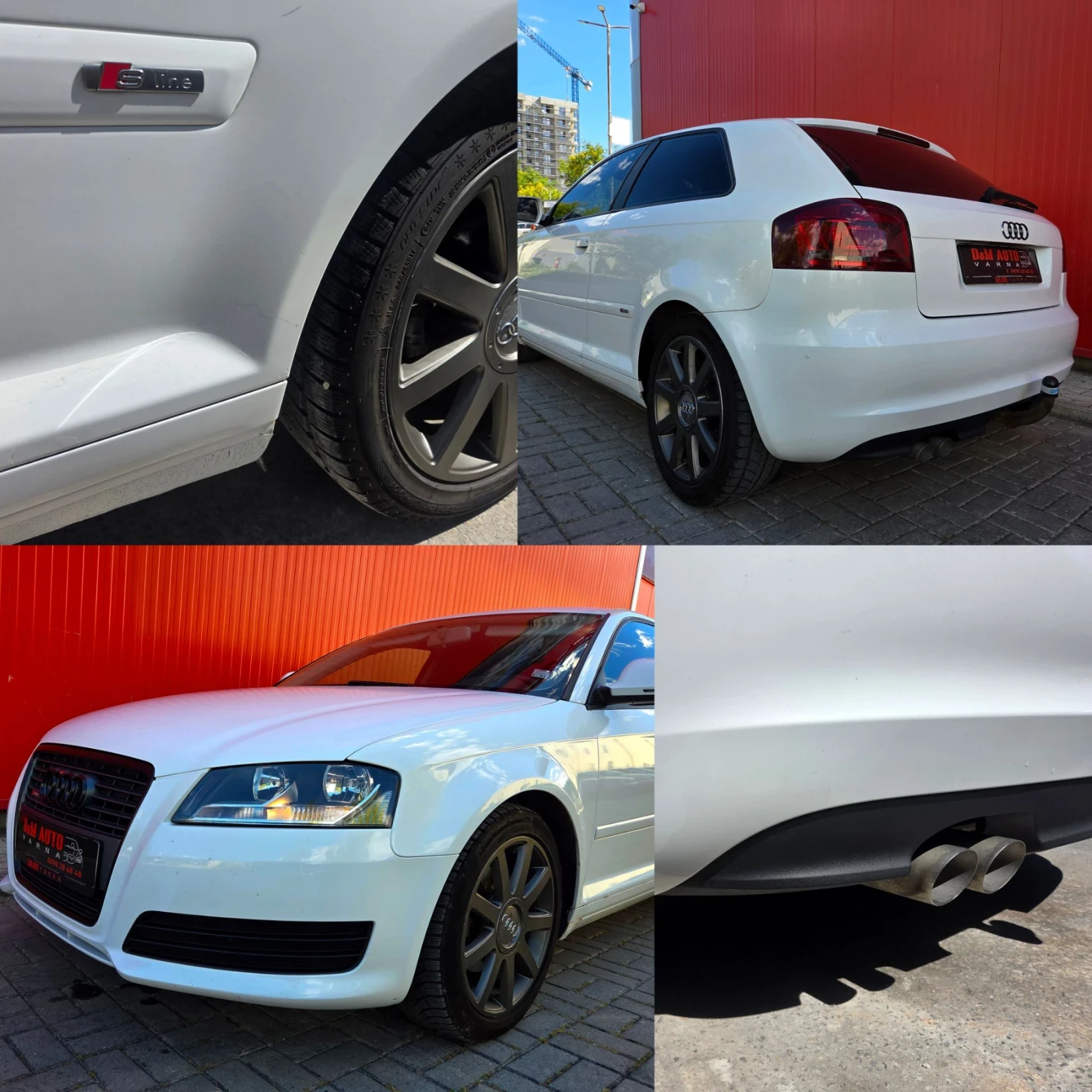 Audi A3 S-line 2.0 TDI 140 K.C, снимка 8 - Автомобили и джипове - 55979910