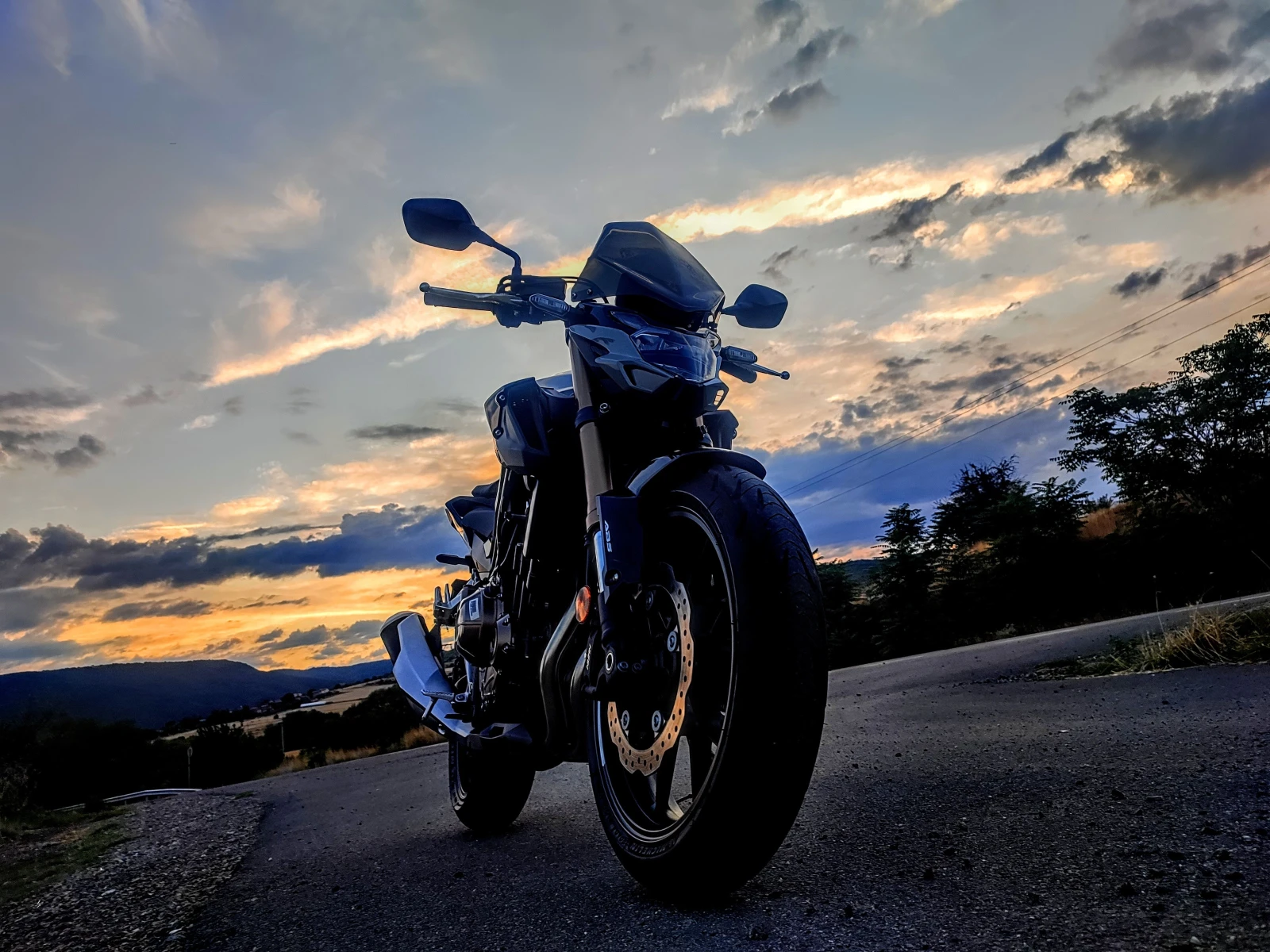 Honda Cb CB500F ABS LED A2, снимка 3 - Мотоциклети и мототехника - 53844934