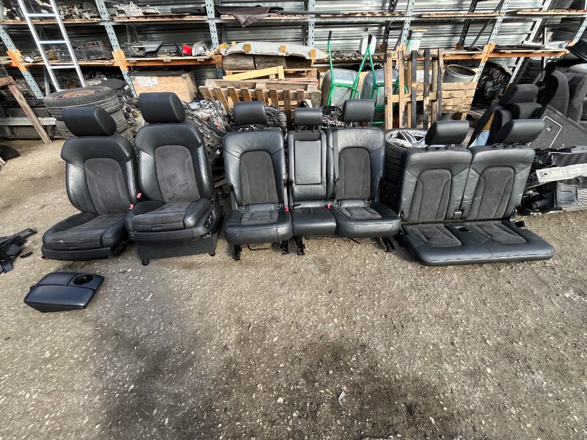 Салон за Audi Q7 4L Sline кожа подгрев ЕлАлкантара salon-4049