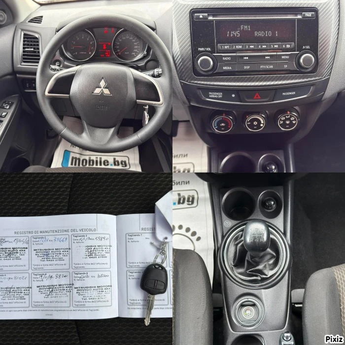 Mitsubishi ASX 1.6i Euro 5B ГАЗ, снимка 14 - Автомобили и джипове - 54233560