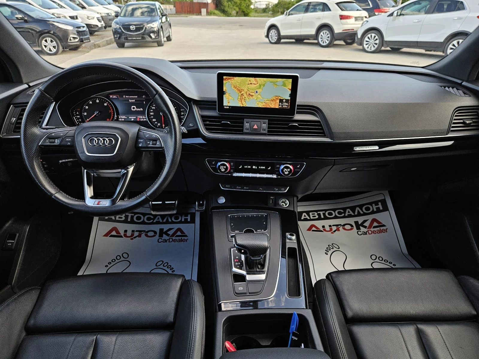Audi Q5 2.0TFSI-252= 67.000= S-Line= CAR PLAY= LED | Mobile.bg   12