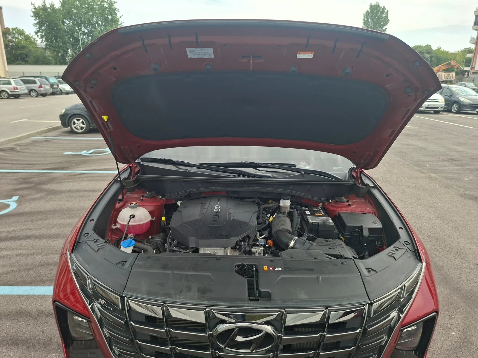 Hyundai Tucson N-lain, снимка 14 - Автомобили и джипове - 55178139