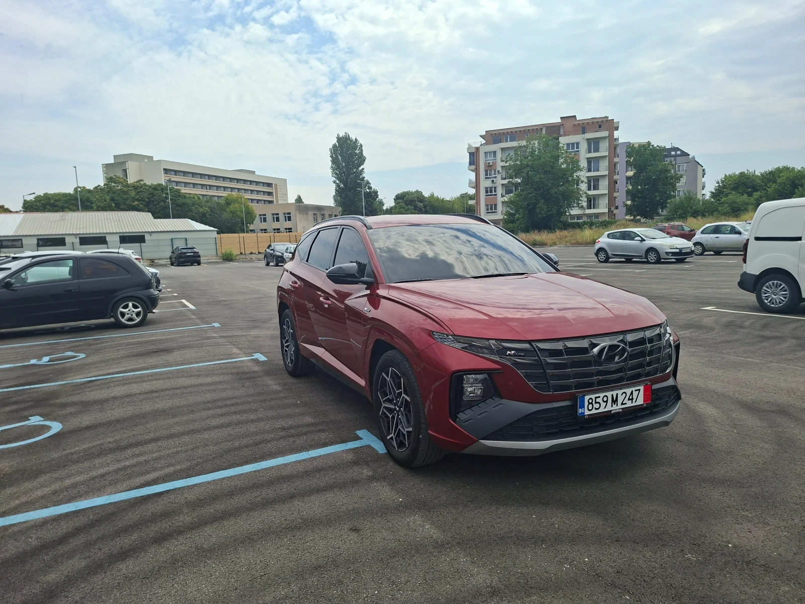 Hyundai Tucson N-lain, снимка 4 - Автомобили и джипове - 55178139