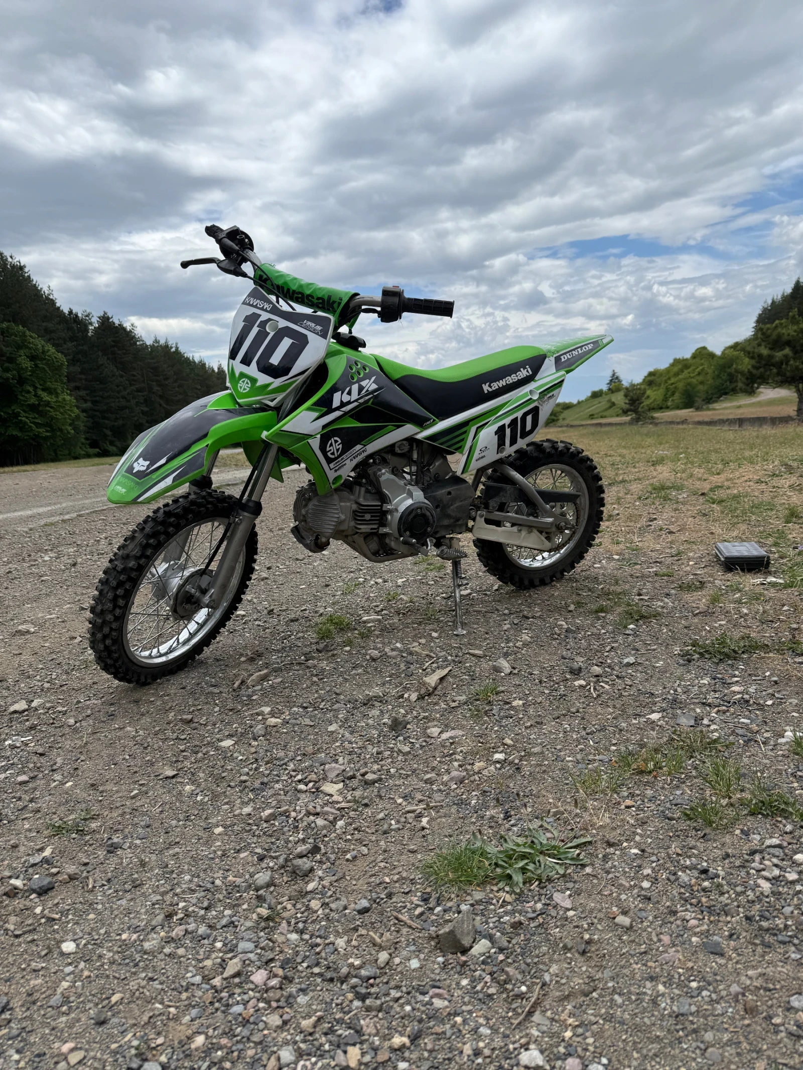 Kawasaki Klx 110 СС - изображение 2