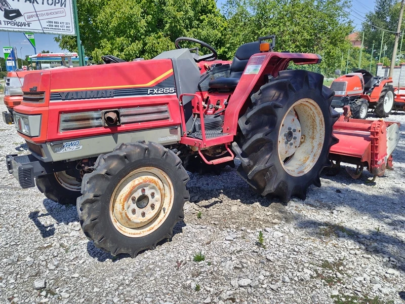 Трактор Yanmar FX265 26к.с. 4WD с фреза ДЖЕЙ ТРЕЙДИНГ - изображение 3