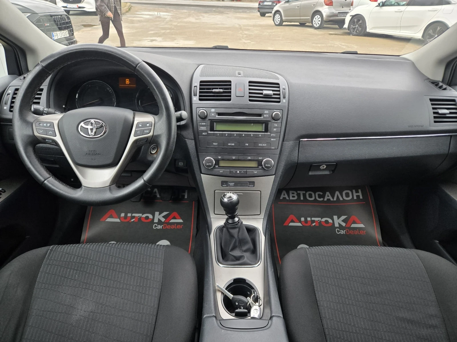 Toyota Avensis 2.0D4d-126кс= 6СК= КЛИМАТРОНИК= СЕРВ.ИСТОРИЯ, снимка 12 - Автомобили и джипове - 54031637