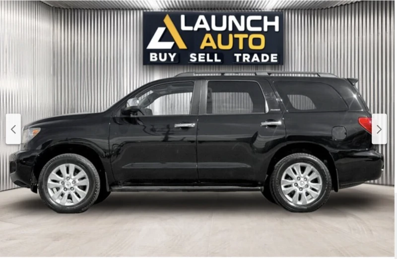 Toyota Sequoia PLATINUM* 5.7* V8* ПОДГРЕВ* КАМЕРА* КЕЙЛЕС, снимка 5 - Автомобили и джипове - 52835599