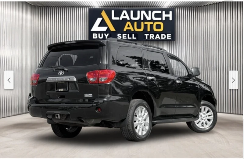 Toyota Sequoia PLATINUM* 5.7* V8* ПОДГРЕВ* КАМЕРА* КЕЙЛЕС, снимка 2 - Автомобили и джипове - 52835599