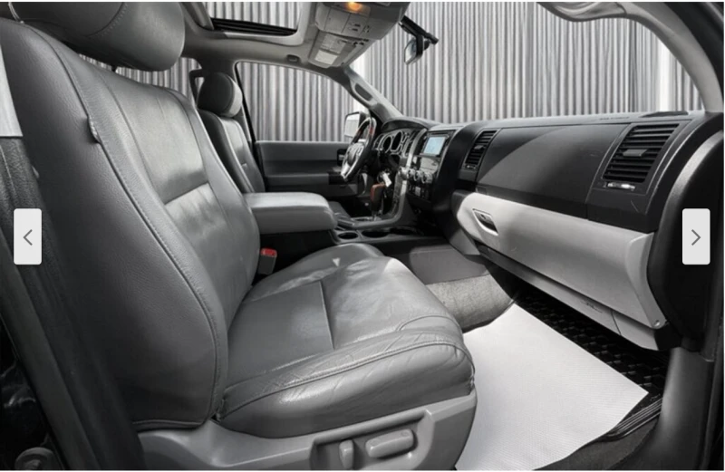 Toyota Sequoia PLATINUM* 5.7* V8* ПОДГРЕВ* КАМЕРА* КЕЙЛЕС, снимка 9 - Автомобили и джипове - 52835599