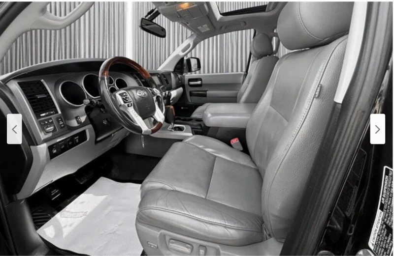Toyota Sequoia PLATINUM* 5.7* V8* ПОДГРЕВ* КАМЕРА* КЕЙЛЕС, снимка 8 - Автомобили и джипове - 52835599