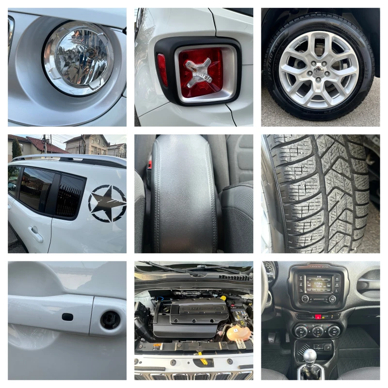 Jeep Renegade 1.4TURBO-140ks-2016-LIMITED-6ск-EURO6B-Климатроник, снимка 17 - Автомобили и джипове - 52852145