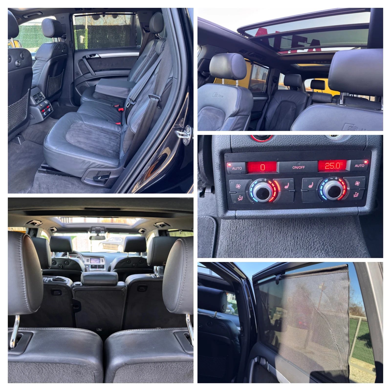 Audi Q7 W12/3.0d/8g/FULL PACKET/ПАНО+ КАМЕРА+ 7 места/ТОП/, снимка 13 - Автомобили и джипове - 53846656