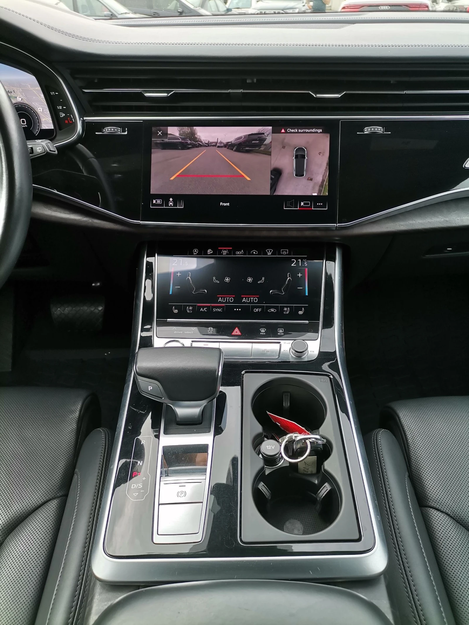 Audi Q8 55 TFSI S-line/360/Head-Up/PANO/������� ����� ���� | Mobile.bg � ����������� 15