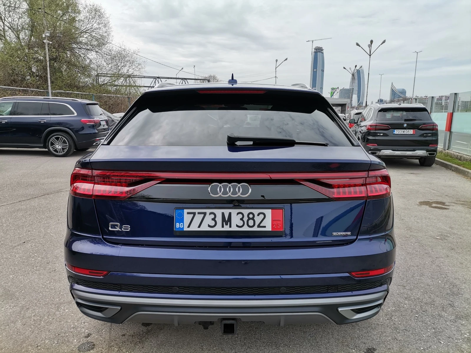 Audi Q8 55 TFSI S-line/360/Head-Up/PANO/������� ����� ���� | Mobile.bg � ����������� 6