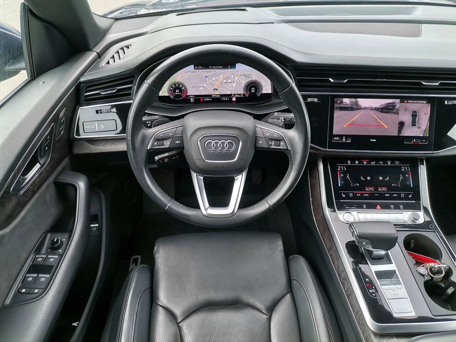 Audi Q8 55 TFSI S-line/360/Head-Up/PANO/������� ����� ���� | Mobile.bg � ����������� 16