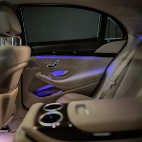 Mercedes-Benz S 550 Plug-in/AMG/Burmester/HuD/360Камера/Pano, снимка 7