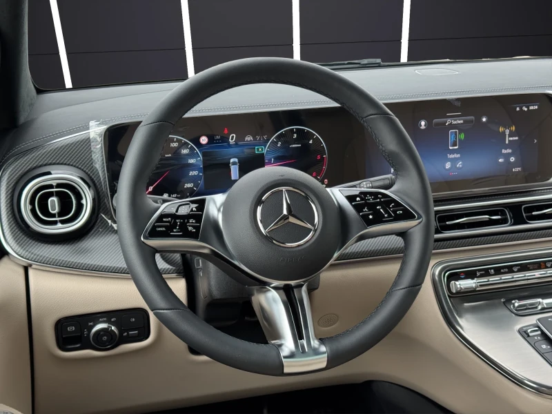 Mercedes-Benz V 300 d* LONG* AMG* EXCLUSIVE* PANO* BURMESTER* 360CAM* , снимка 10 - Автомобили и джипове - 51481989