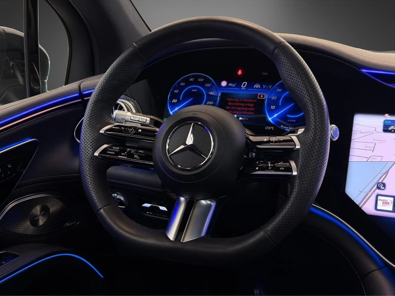 Mercedes-Benz EQS 580 4-MATIC SUV AMG HYPERSCREEN BURMESTER 7-МЕСТА, снимка 8 - Автомобили и джипове - 52393926