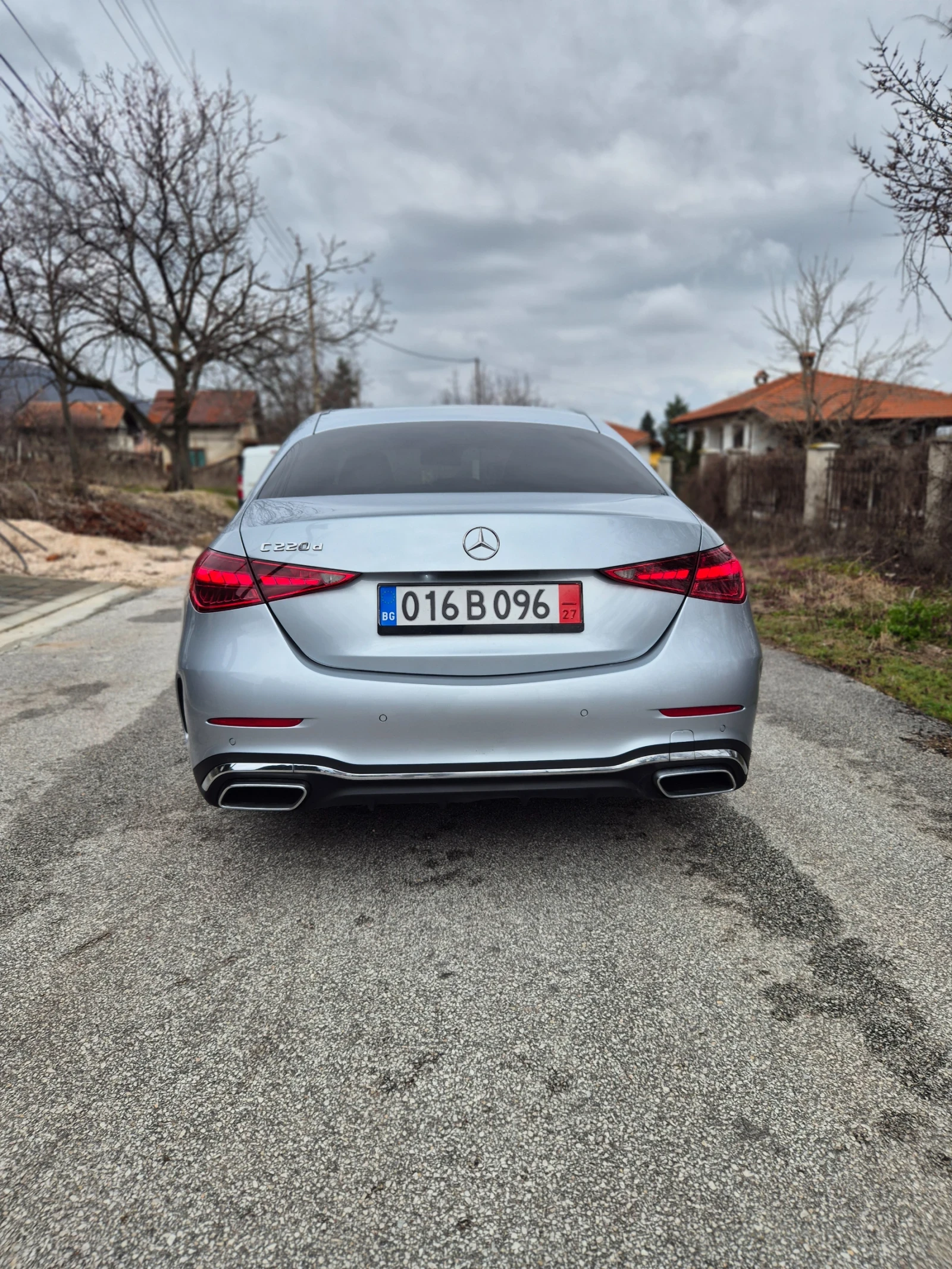Mercedes-Benz C 220 D/AMG/9Gtronic/11.21г, снимка 6 - Автомобили и джипове - 53910710