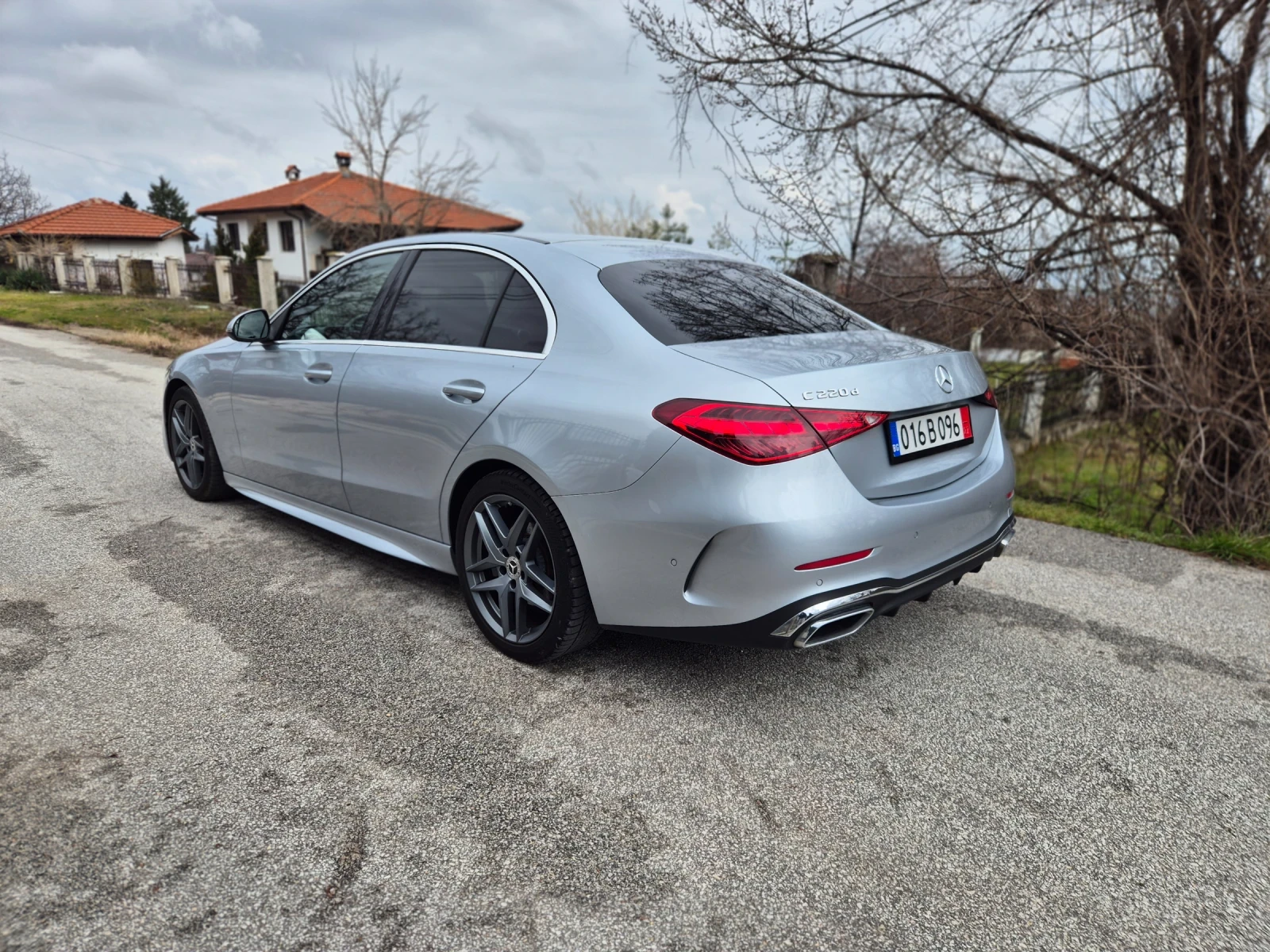 Mercedes-Benz C 220 D/AMG/9Gtronic/11.21г, снимка 5 - Автомобили и джипове - 53910710