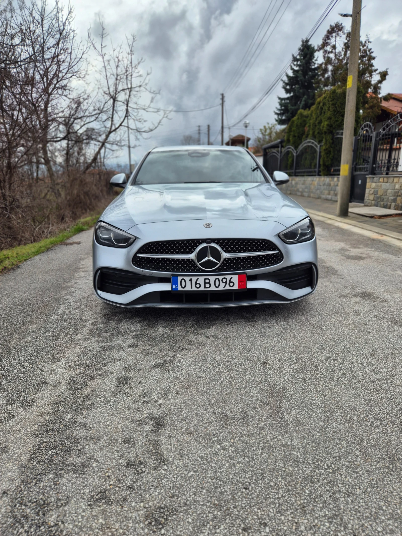 Mercedes-Benz C 220 D/AMG/9Gtronic/11.21г, снимка 3 - Автомобили и джипове - 53910710