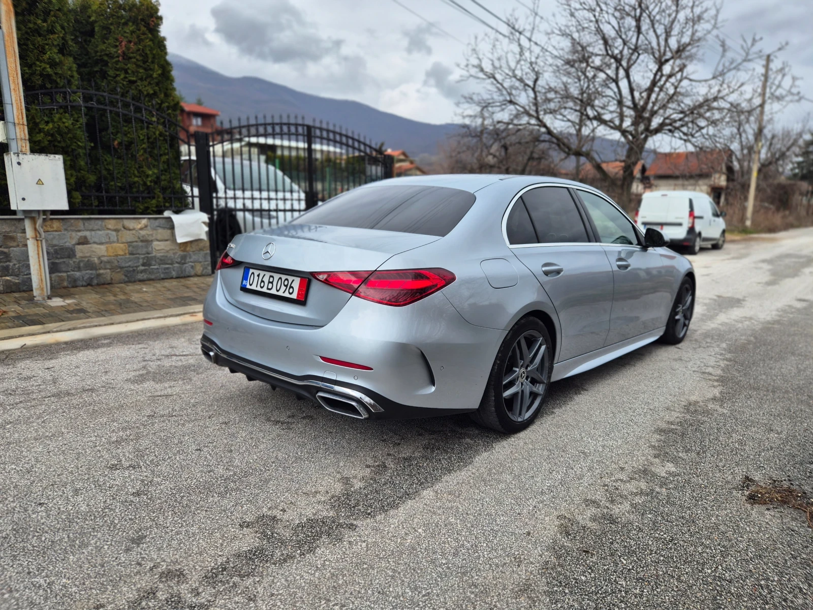 Mercedes-Benz C 220 D/AMG/9Gtronic/11.21г, снимка 4 - Автомобили и джипове - 53910710