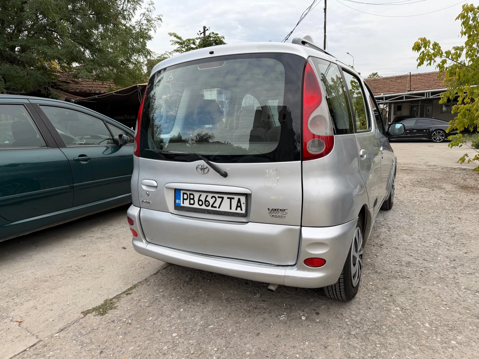 Toyota Yaris verso 1.5VVT-I 101HP GAS KLIMA FACE 2004G, снимка 7 - Автомобили и джипове - 56227555