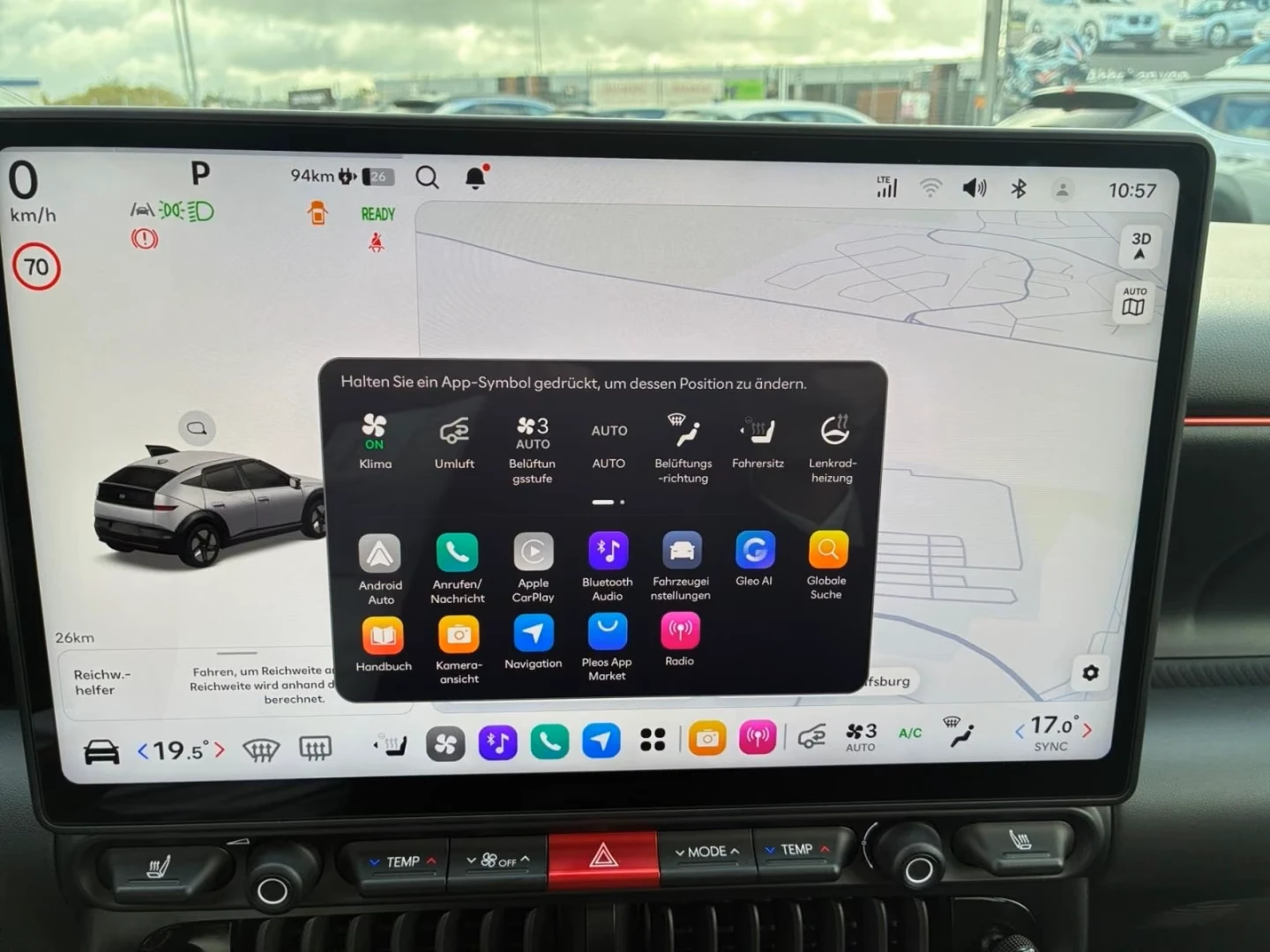 Hyundai Ioniq 5 3* N-LINE* 61kW* 360CAM* DISTR* HEAD-UP* NAVI*  | Mobile.bg � ����������� 9