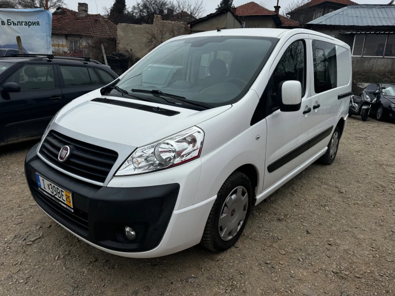 Fiat Scudo 2.0JTD-130* 4+ 1* KLIMA* TEMPOMAT* NOV VNOS* , снимка 1 - Бусове и автобуси - 49046648