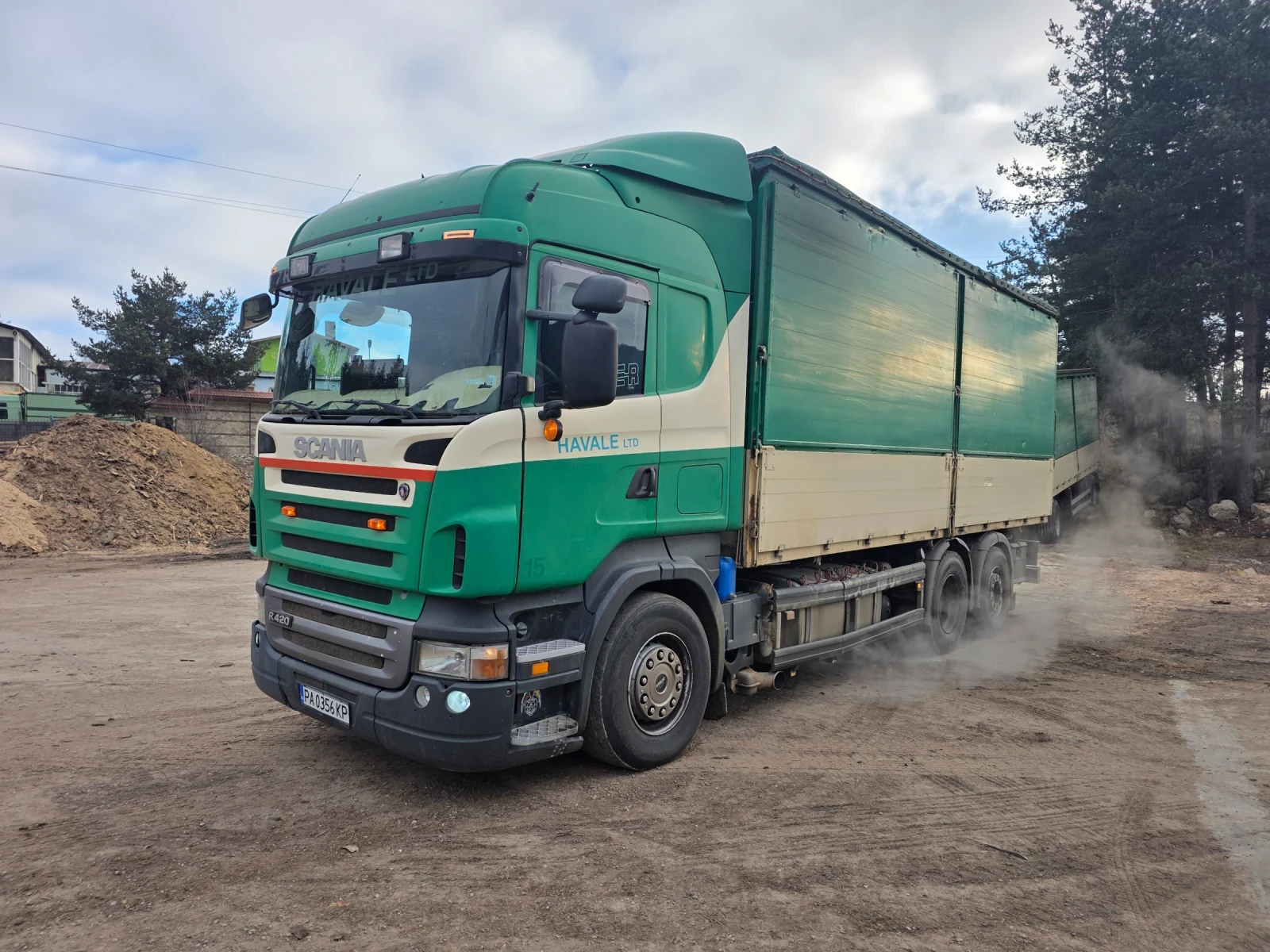 Scania R 420 За трици/чипс - изображение 5
