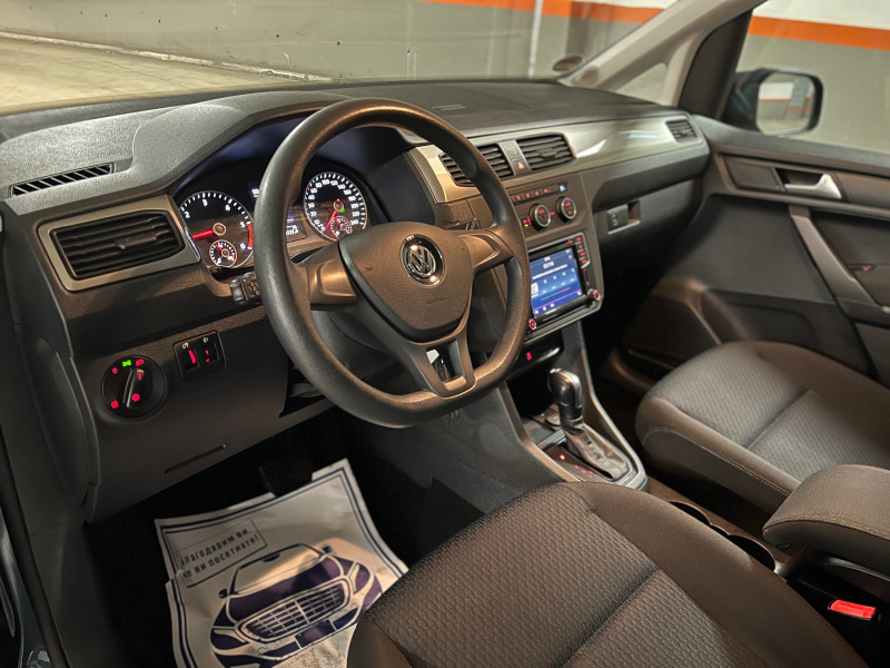 VW Caddy 2.0TDI-Maxi-7Места лизинг през Уникредит по 365 лв, снимка 8 - Автомобили и джипове - 45669518
